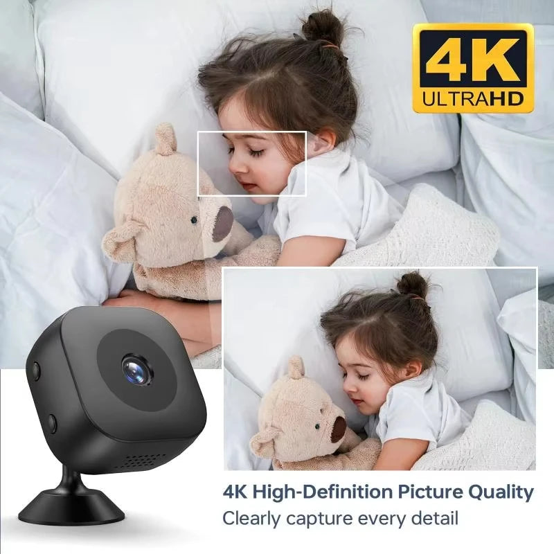 Xiaomi MIJIA 4K Mini Security Camera Full Color Night Vision High Definition WiFi Monitor Motion Detect Surveillance Waterproof